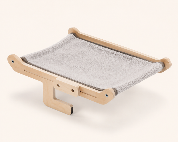 Hamaca Colgante para Gatos — Descanso Elevado Premium