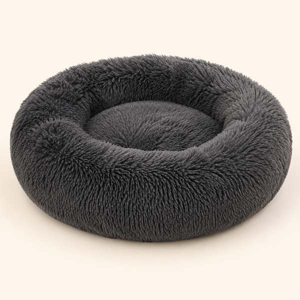 Cama Antiestrés para Mascotas — Donut Premium para Perros y Gatos