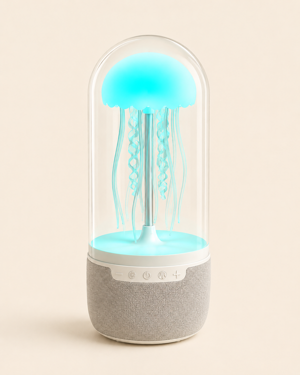 Altavoz LED Medusas — Música y Ambiente Relajante en Un Solo Objeto
